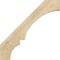 Ekena Millwork 4"W x 26"D x 26"H Balboa Rough Sawn Knee Brace, Douglas Fir BRC04X26X26BOA00RDF - alternate 2